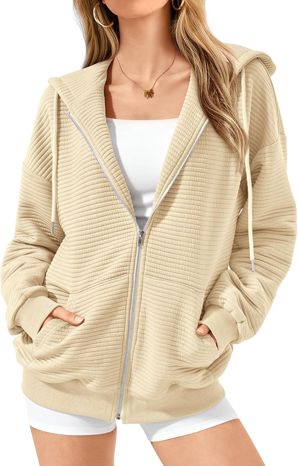 BTFBM Zip Up Hoodie Women Long Sleeve Sweatshirts Fall Outfits 2025 Oversized Hoodies Casual Fashion Jackets
