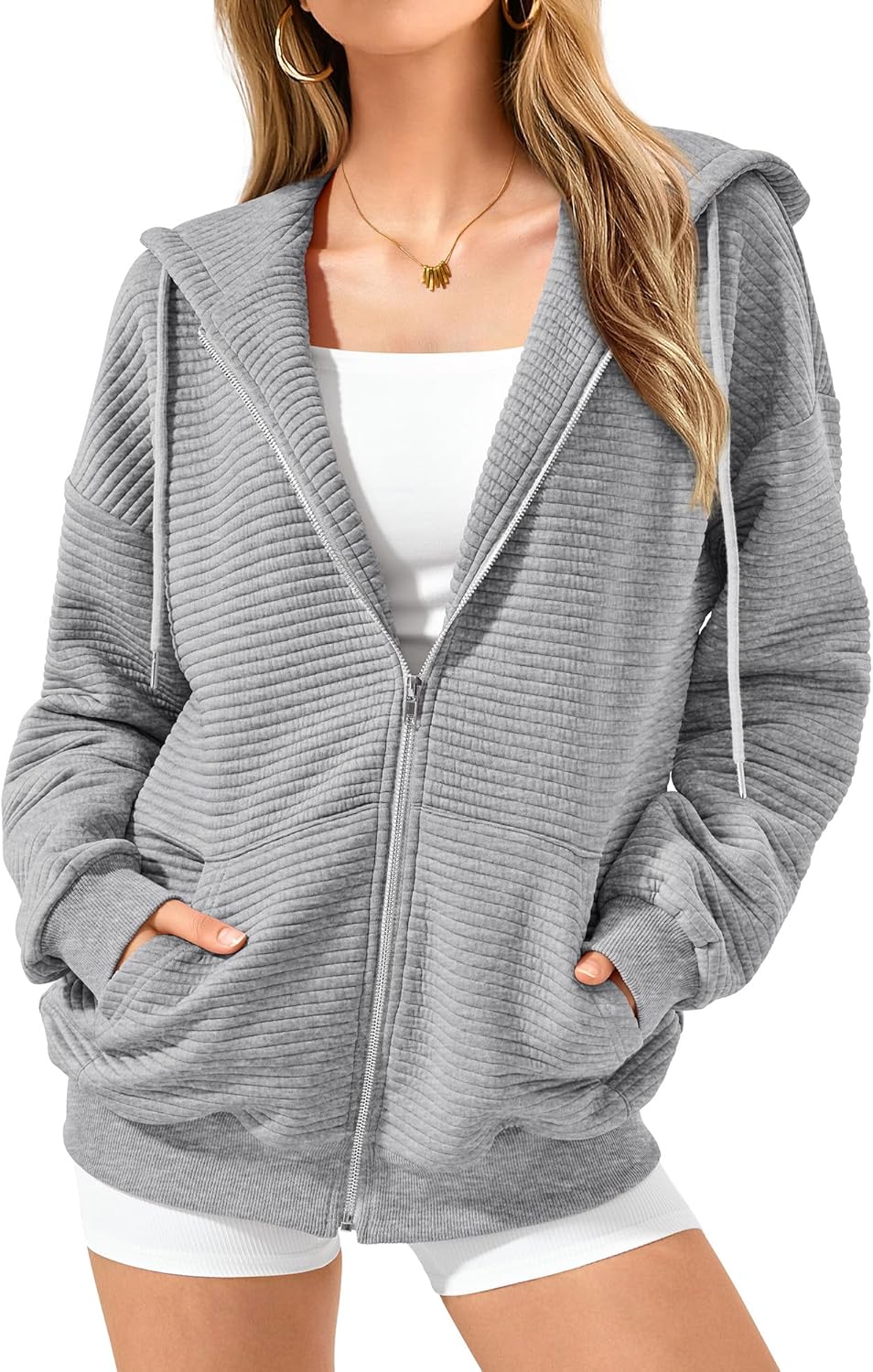 BTFBM Zip Up Hoodie Women Long Sleeve Sweatshirts Fall Outfits 2025 Oversized Hoodies Casual Fashion Jackets